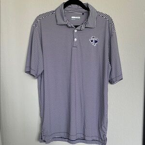 Columbia Golf Tarleton State Purple Striped Men’s Polo Shirt